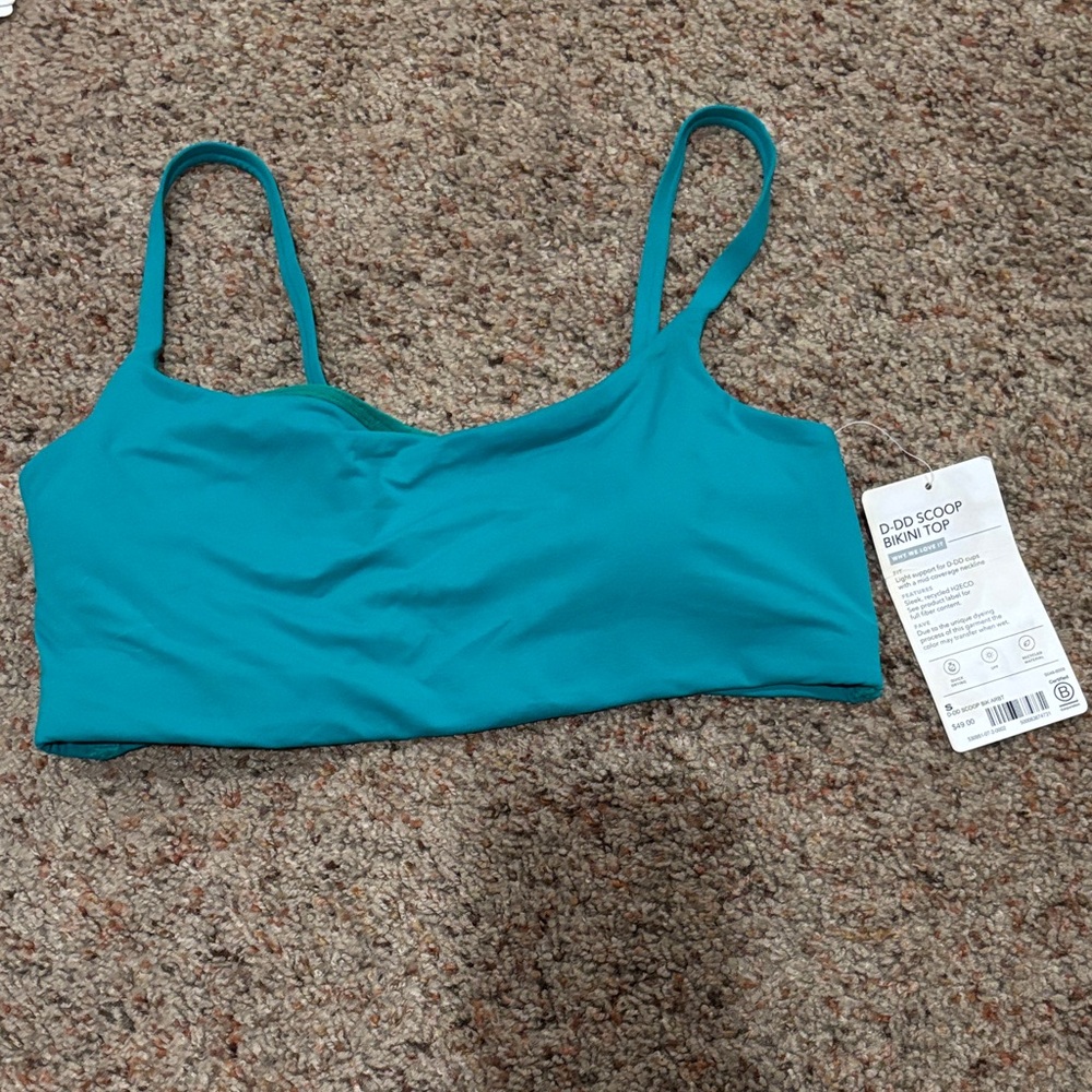 Athleta Turquoise Swim Bandeau